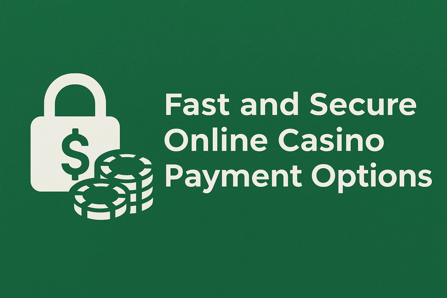 Fast and Secure Online Casino Payment Options