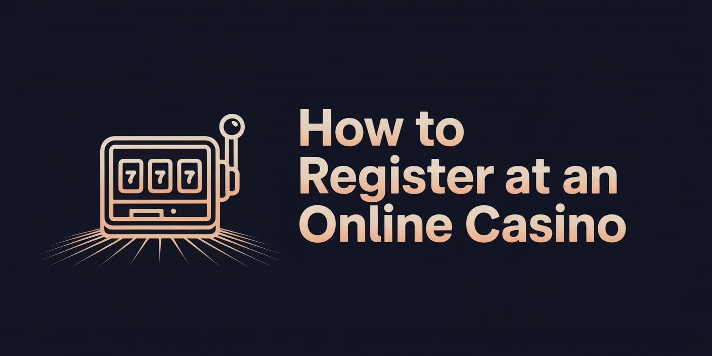 How to Register at an Online Casino